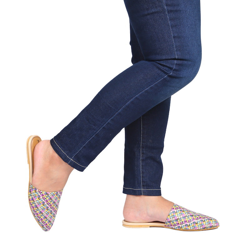 Knotty Flat Mules