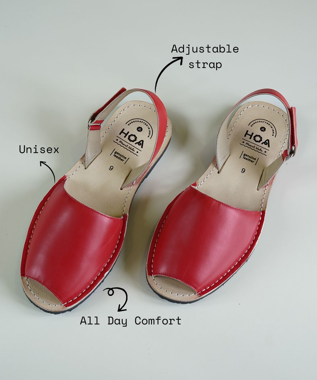 Hot Chilli Red Avircazz Sandals