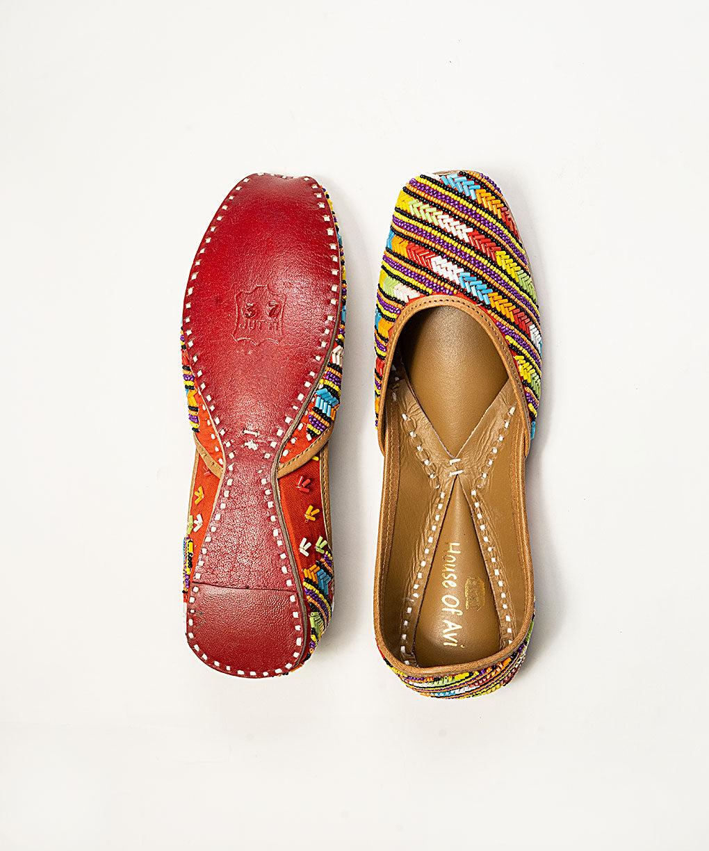 Pride Tribe Jutti - Genuine Leather Footwear
