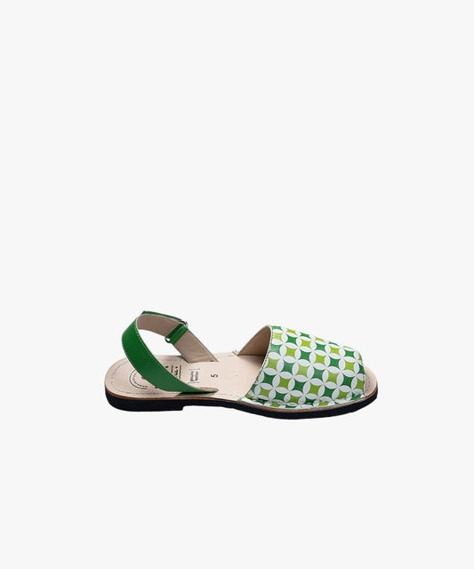 Green Puff Avircazz Sandals