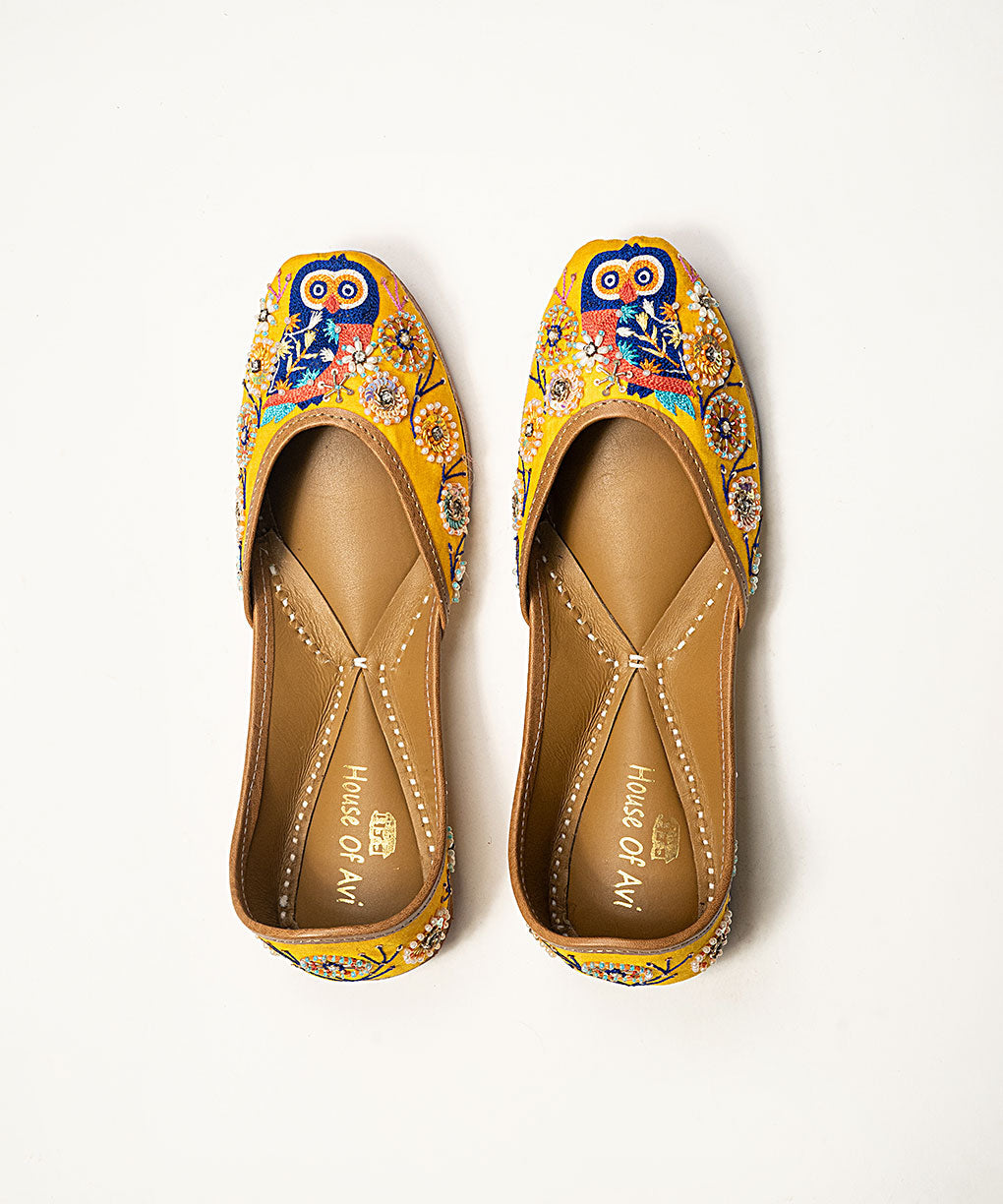Gullu Ke Ullu Jutti Genuine Leather Footwear