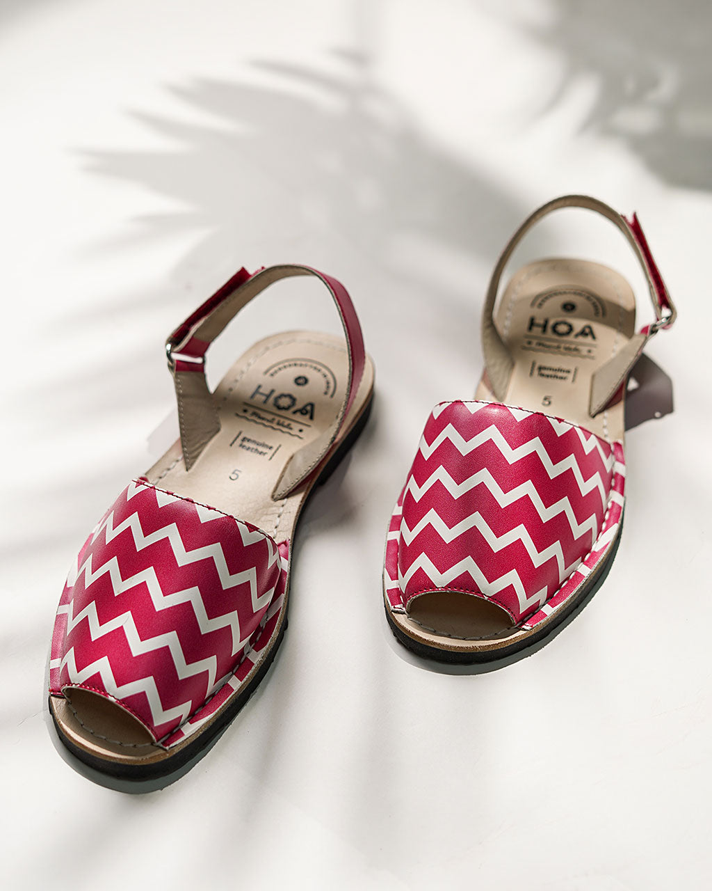 Pink Unisex Sandals inspired by Avarca Sandals