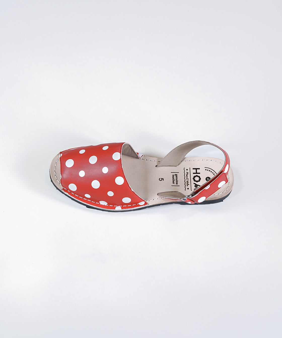 Red Polka Avircazz Sandals