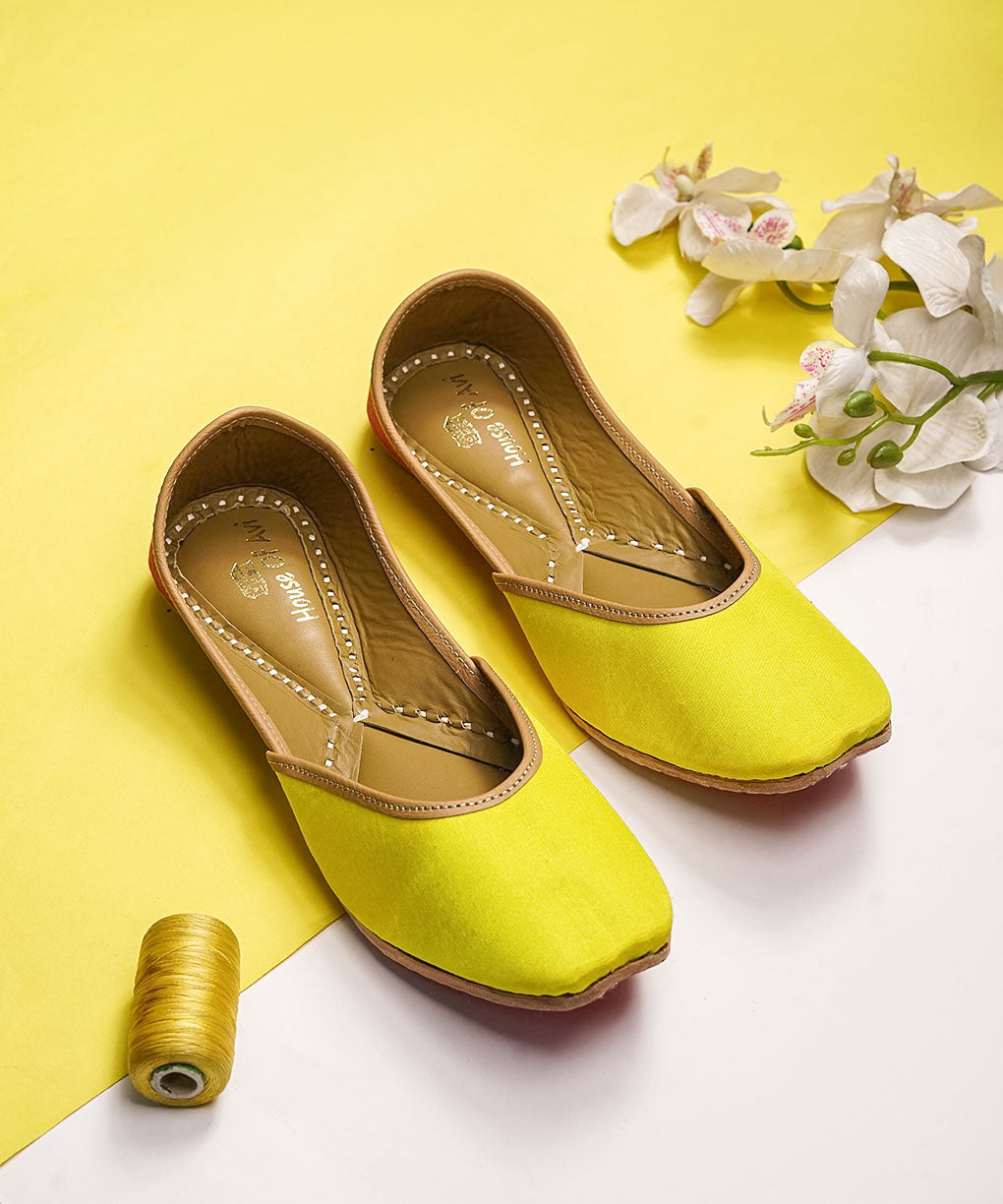 Colours Of Shigmo Jutti Genuine Leather Footwear