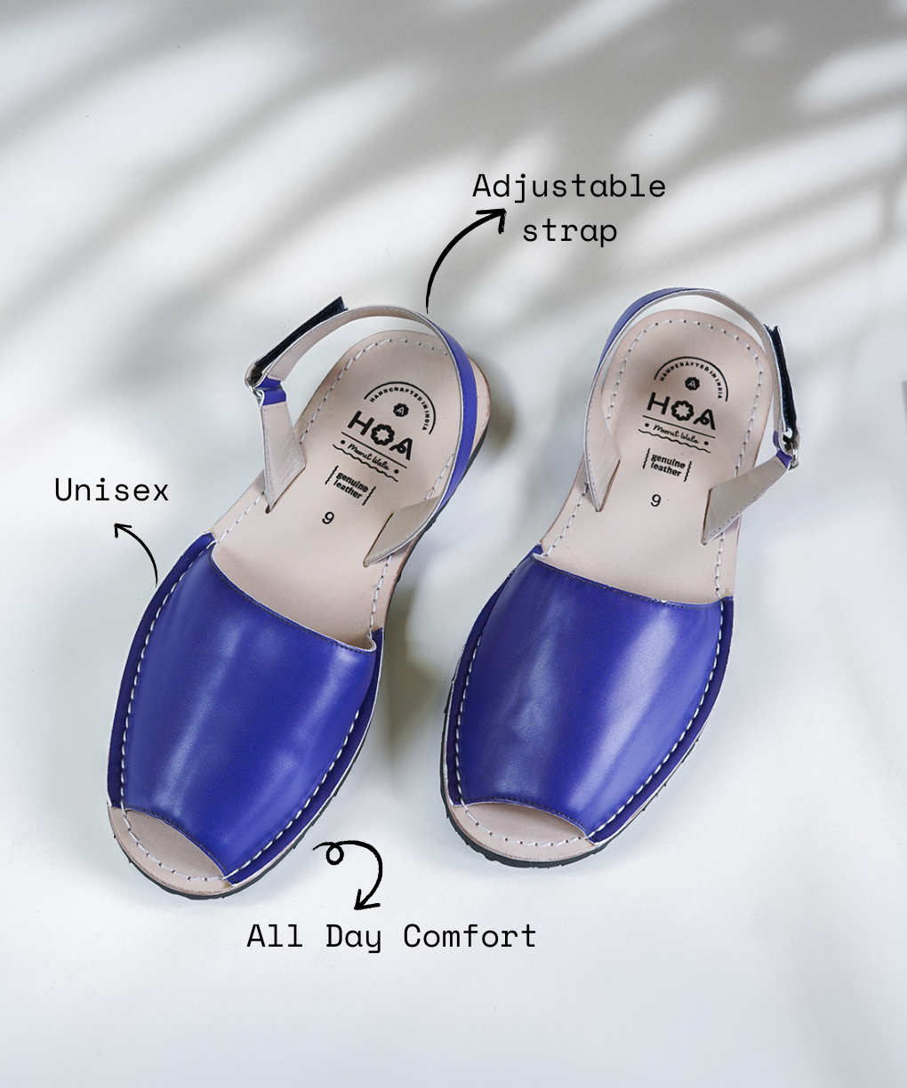 Blue Spotlight Avircazz Sandals