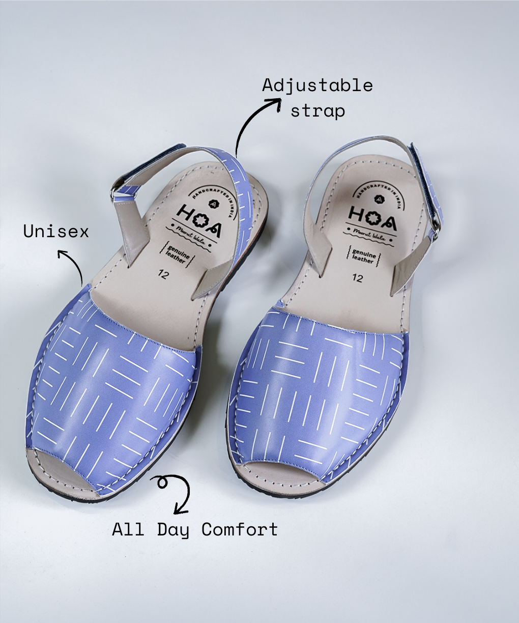 Big Blue Avircazz Sandals