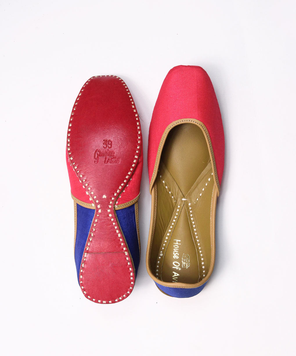 Colours Of Mohalla Jutti Genuine Leather Footwear