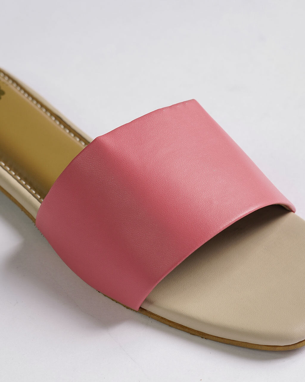 Coral Crush Peach Slip on Flats