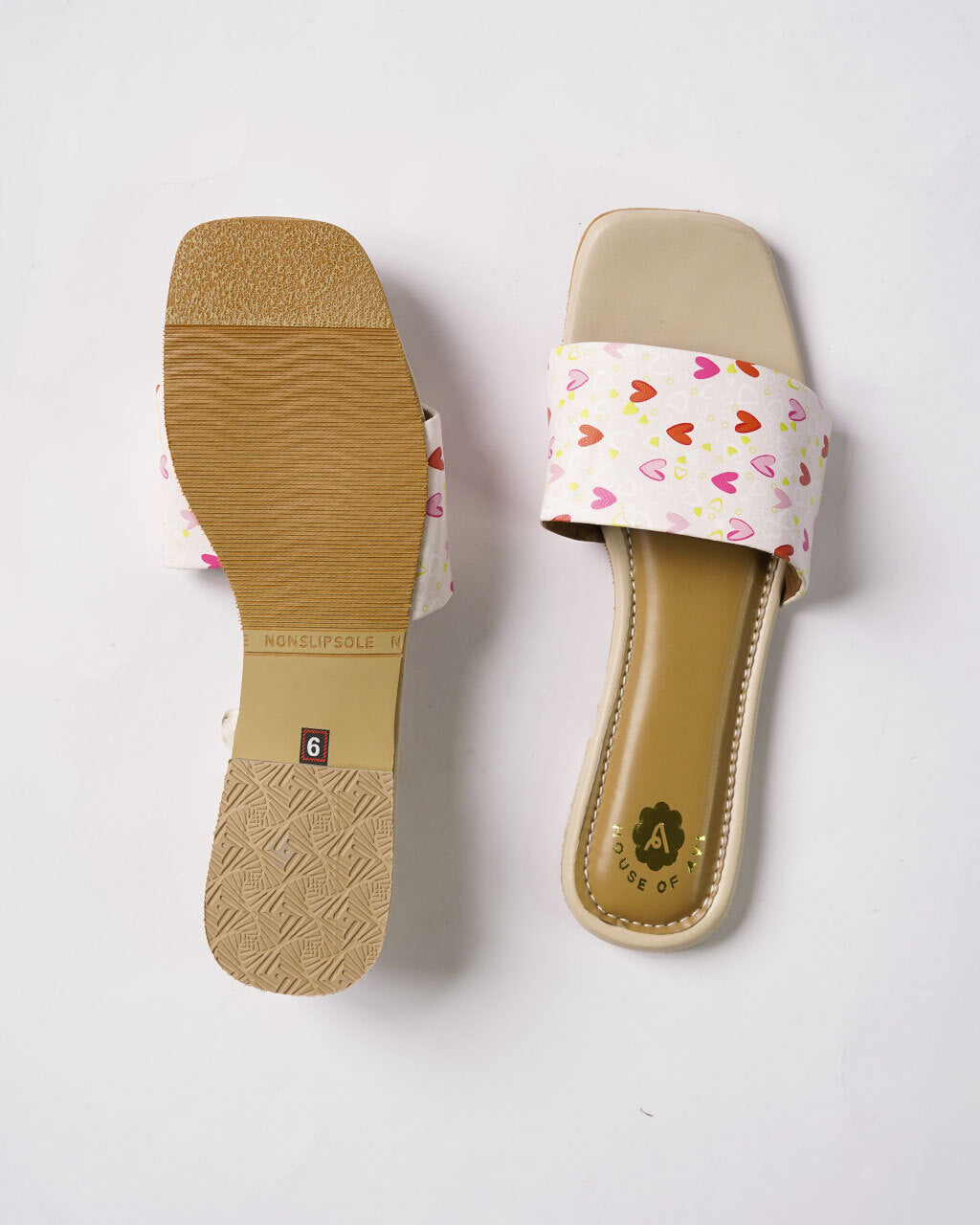 Sweetheart Slip on Flats