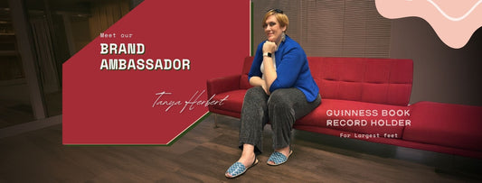 House of Avi Welcomes Tanya Herbert, Guinness World Record Holder for the Largest Feet (US Size 18)