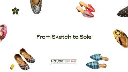 Story of Happy feet : From Sketch to Sole