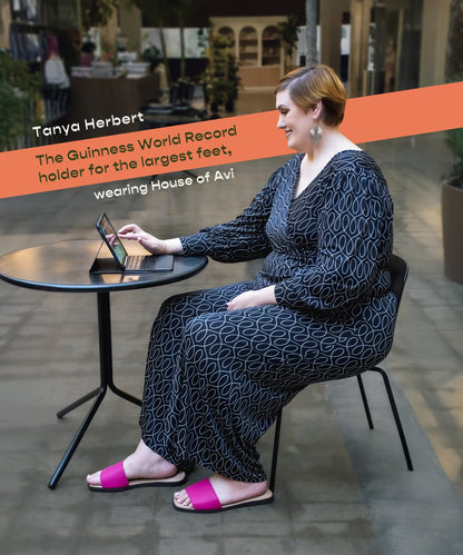 Pink Slip-on Flat Sandals