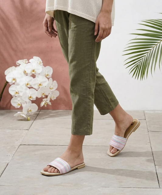 Cotton Candy Slip on Flats