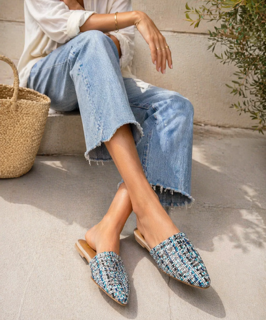 Mosaic Magic Flat Mules