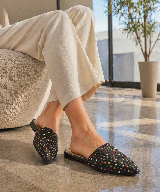 Twinkle Toes Flat Mules