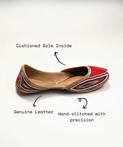 La-Naina Jutti - Genuine Leather Footwear