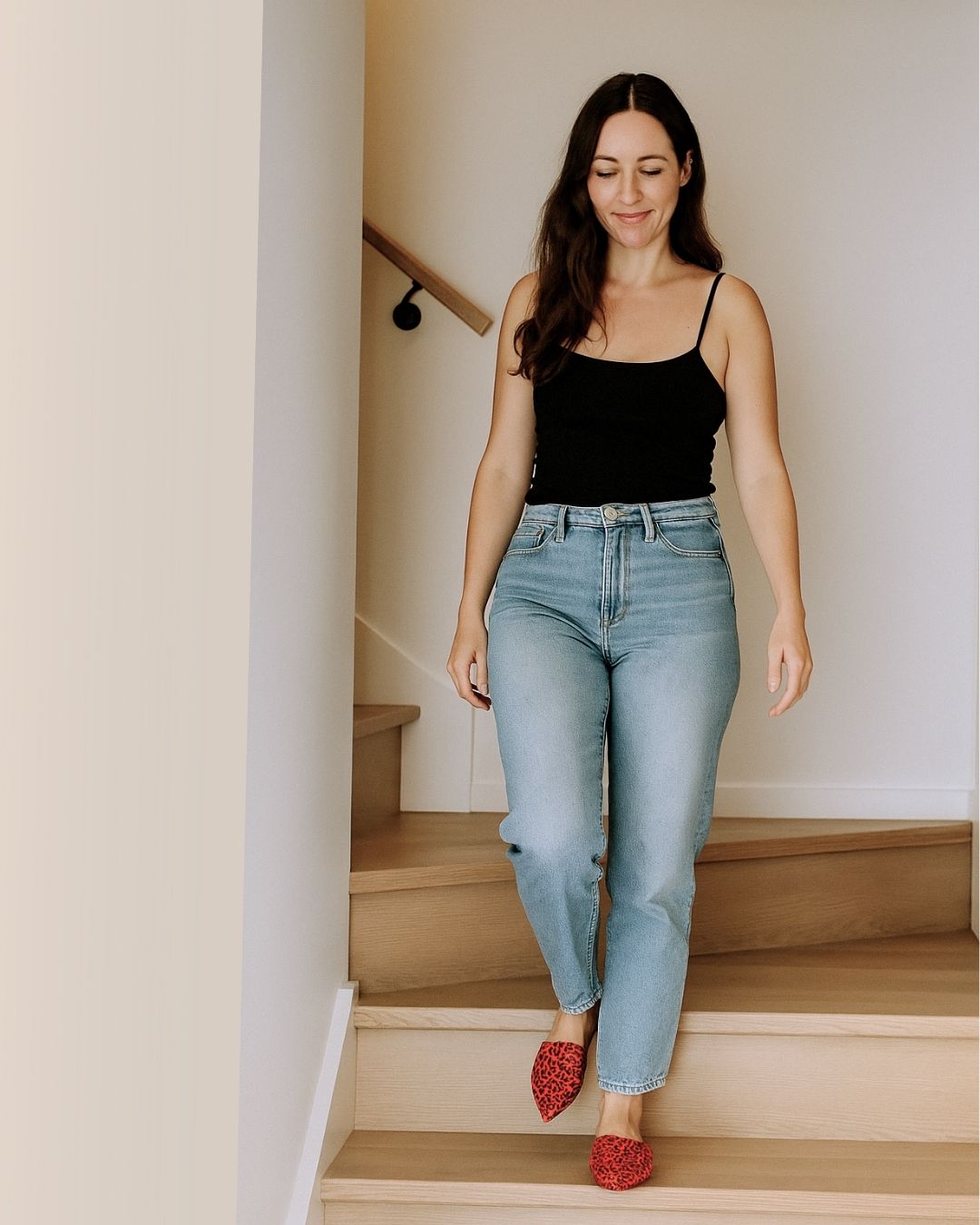 Scarlet Safari Flat Mules