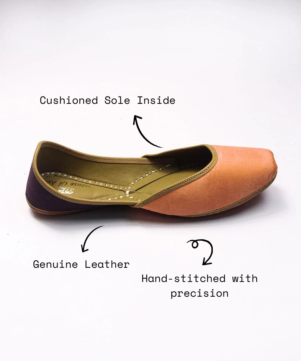 Colours Of Yaosang Jutti Genuine Leather Footwear