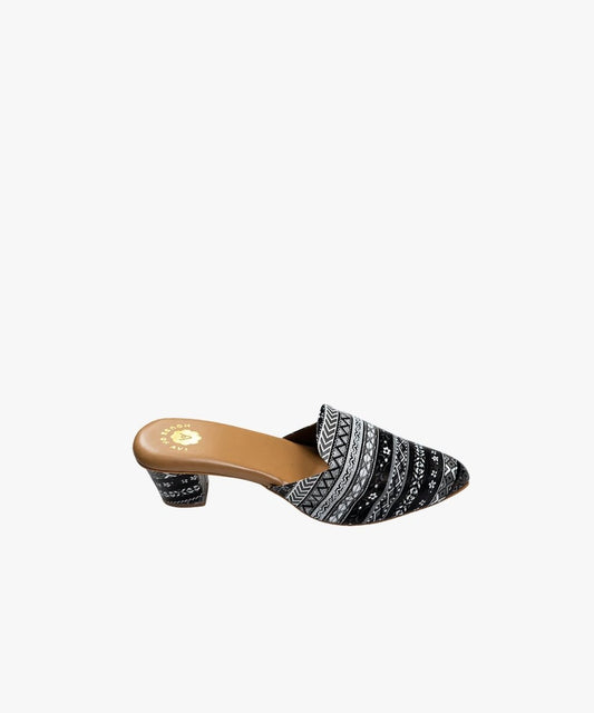 Retro Remix Mules Heels