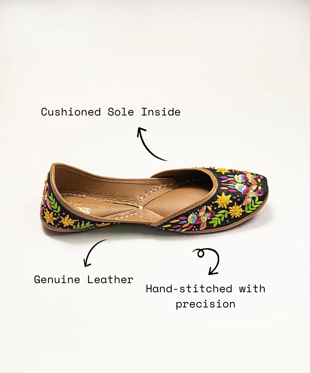 CHIKA-PIKA Jutti Genuine Leather Footwear