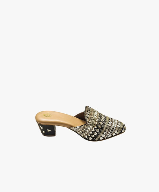 Chamkeeli Wali Mules Heels