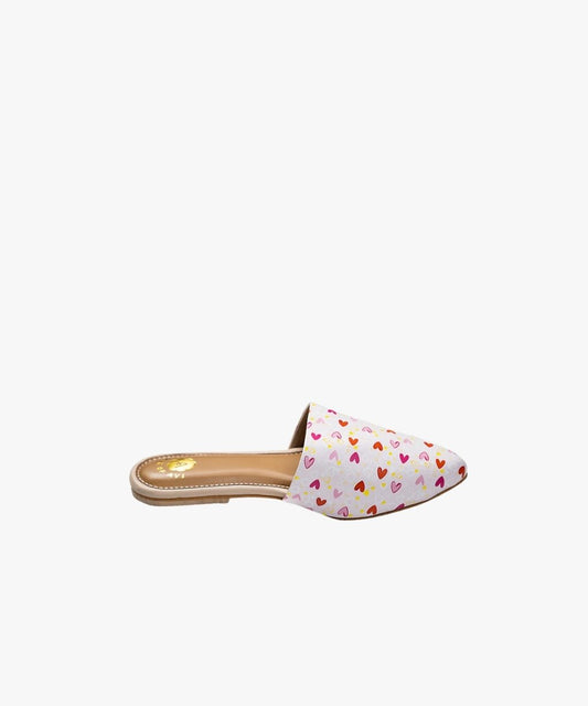 Sweetheart Flat Mules