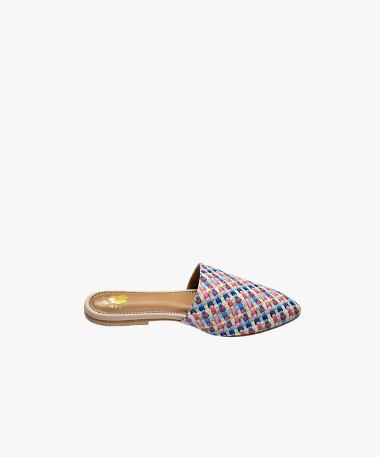 Knotty Flat Mules