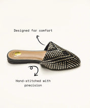 Dark Glam Flats