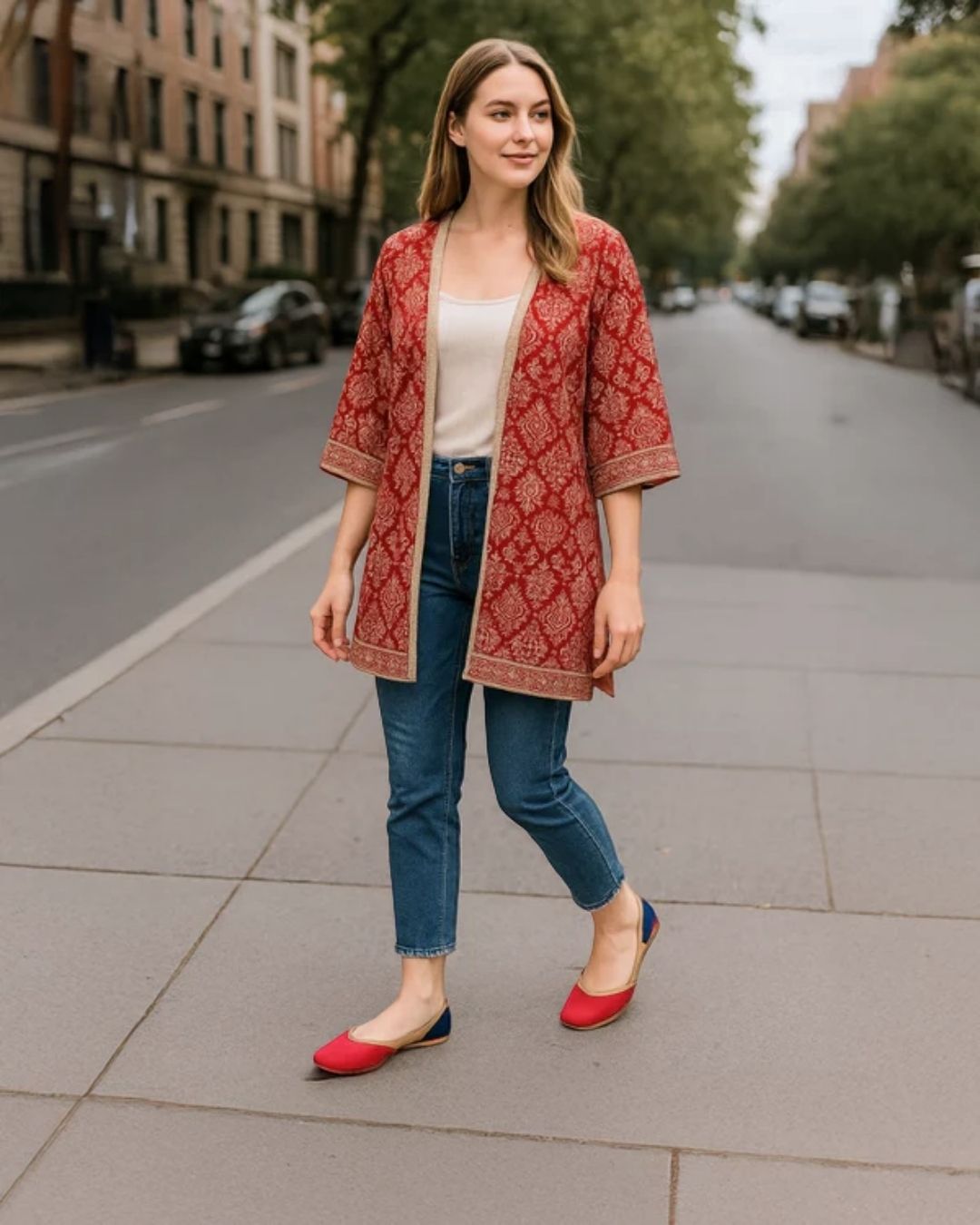 Colours Of Mohalla Jutti Genuine Leather Footwear