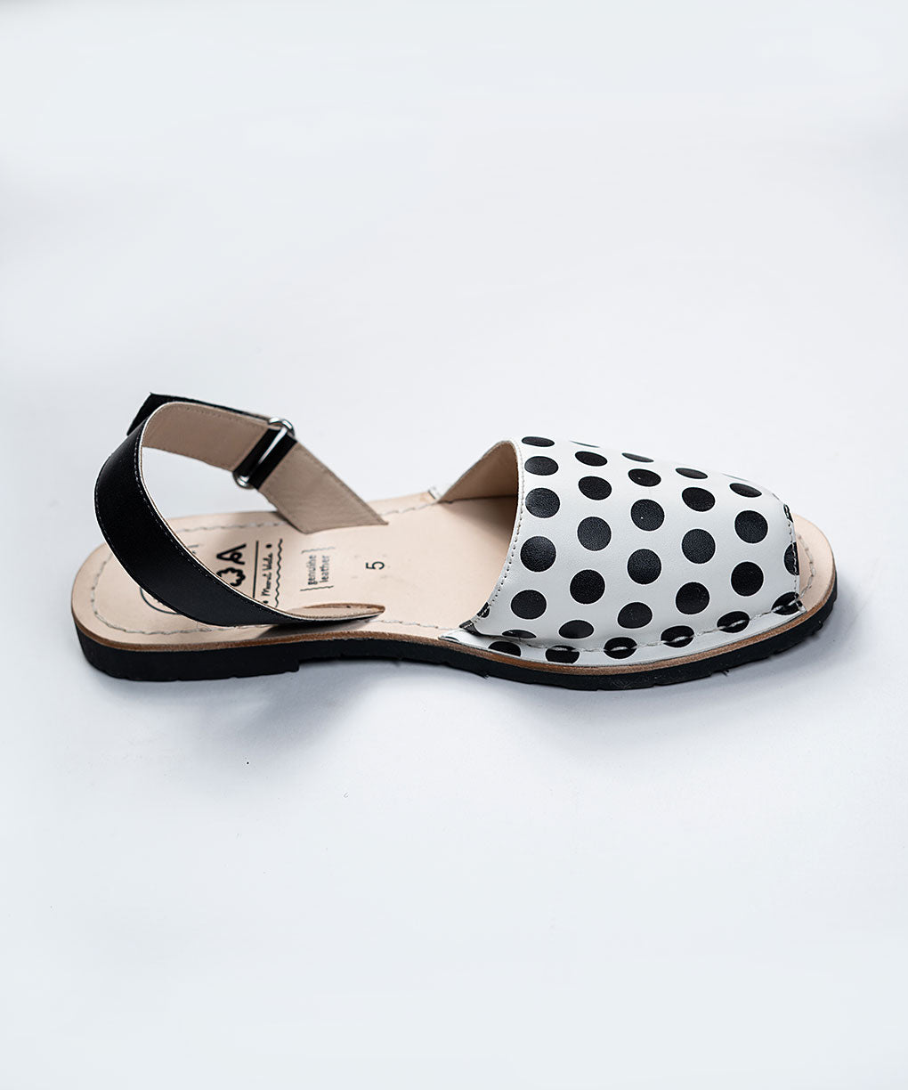 Black Market Polkas Avircazz Sandals