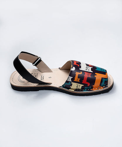 Paw-thentic Print Avircazz Sandals