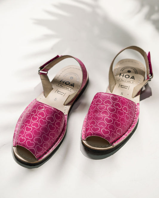 Sweetheart Unisex Sandals inspired by Avarca Sandals