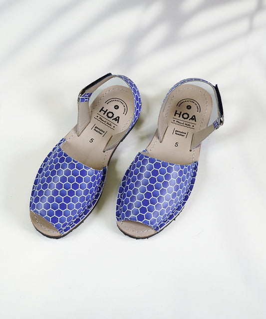 Blue Buzz Unisex inspired by Avarca Sandals