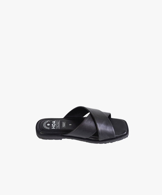 Black Criss-Cross Sandals