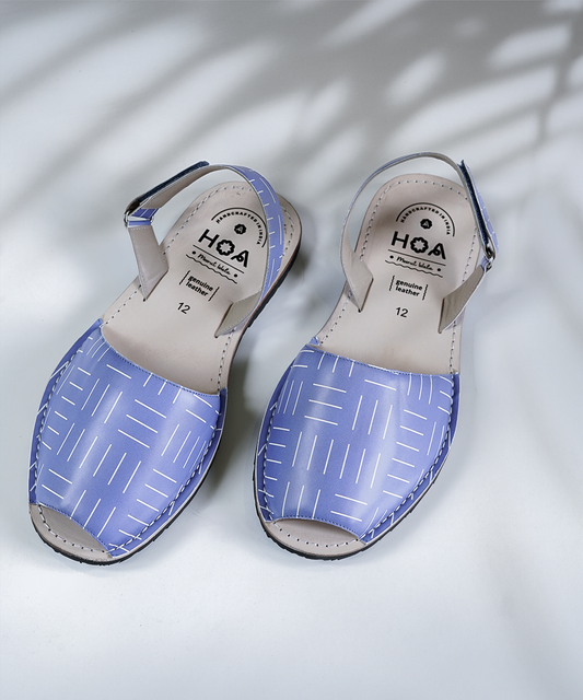 Big Blue Unisex Sandals inspired by Avarca Sandals