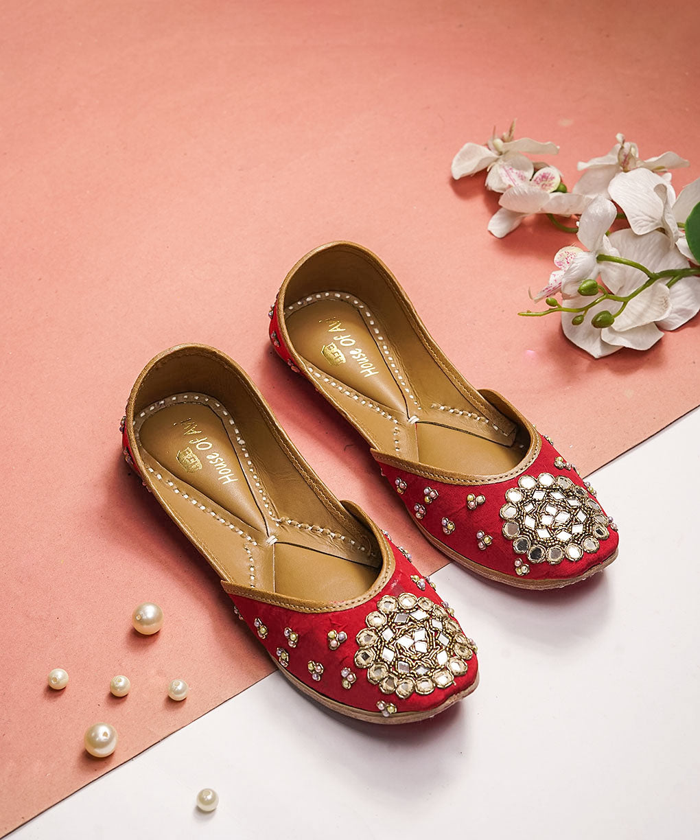 Meerut Ki Dulhan Jutti Genuine Leather Footwear