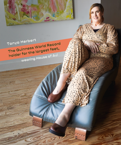 Brown Leather Ballet Flats