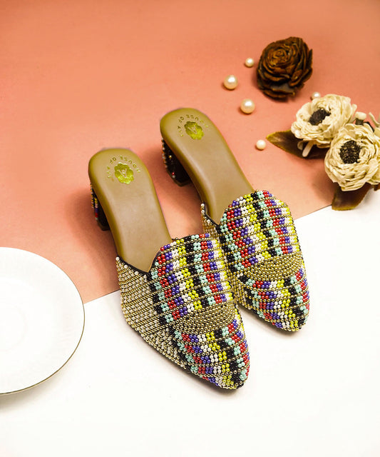 Rangeeli Chamakeeli Mules Heels