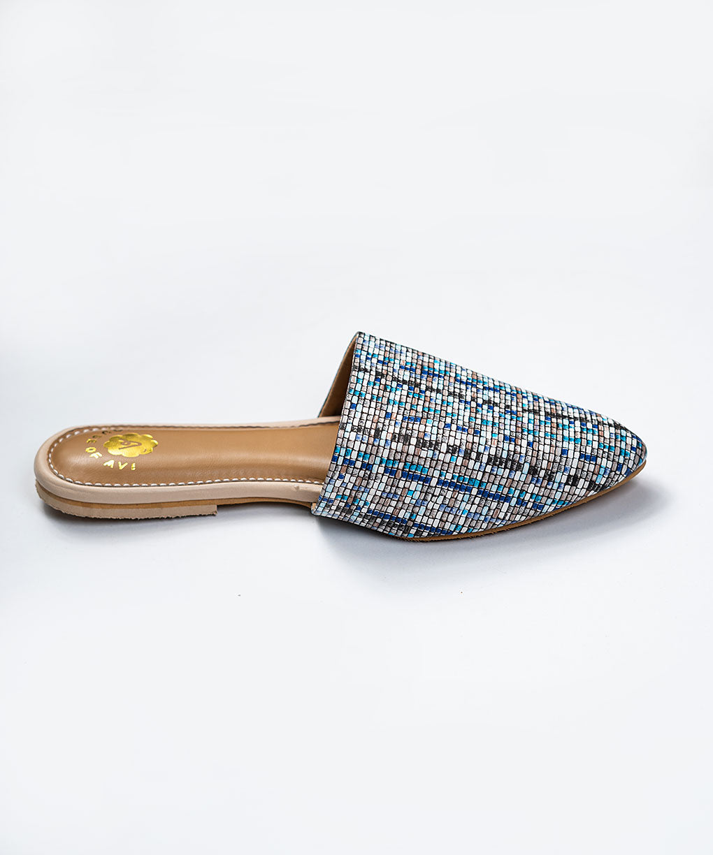 Mosaic Magic Flat Mules