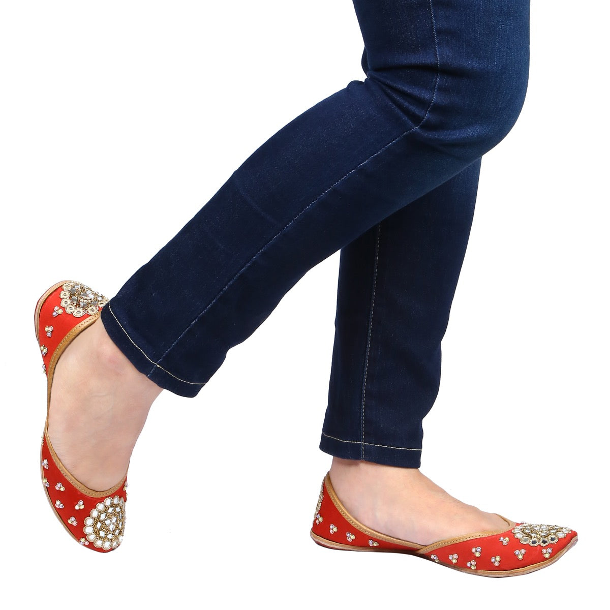 Meerut Ki Dulhan Jutti Genuine Leather Footwear