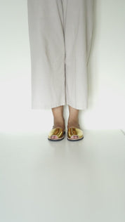 Golden Avircazz Sandal