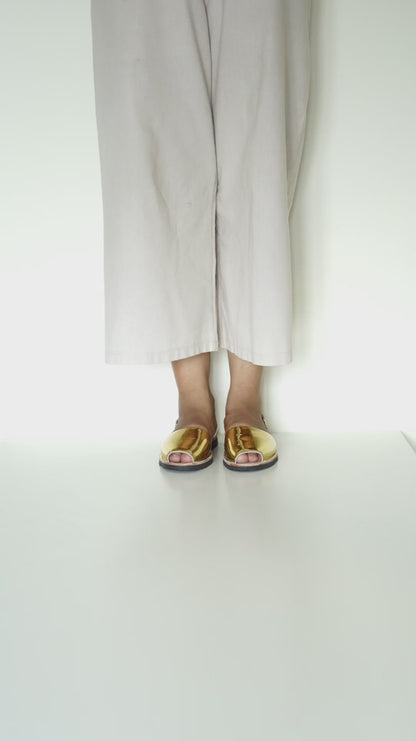 Golden Avircazz Sandals